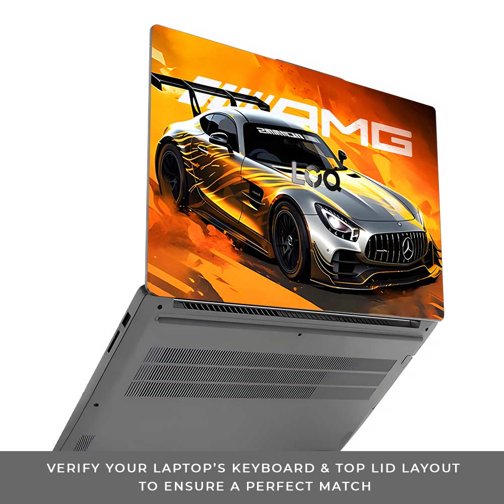 Mercedes AMG GT Lenovo LOQ Essential 15IAX9E Laptop Skin