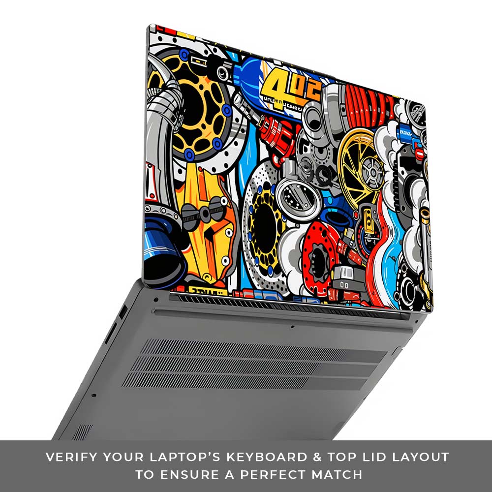 Mechanical Chaos Lenovo LOQ Essential 15IAX9E Laptop Skin