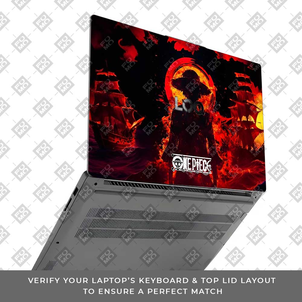 Luffy's Burning Tide Lenovo LOQ Essential 15IAX9E Laptop Skin