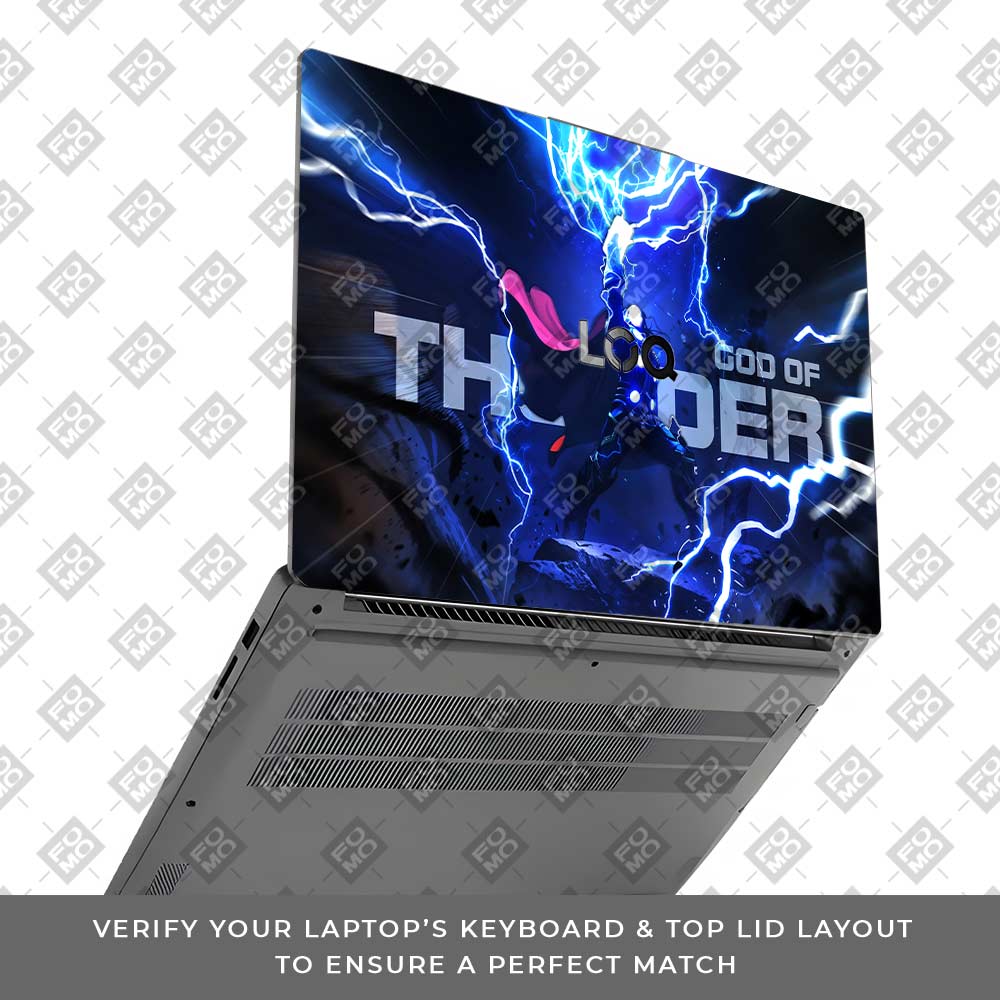 Thor God of Thunder Lenovo LOQ Essential 15IAX9E Laptop Skin