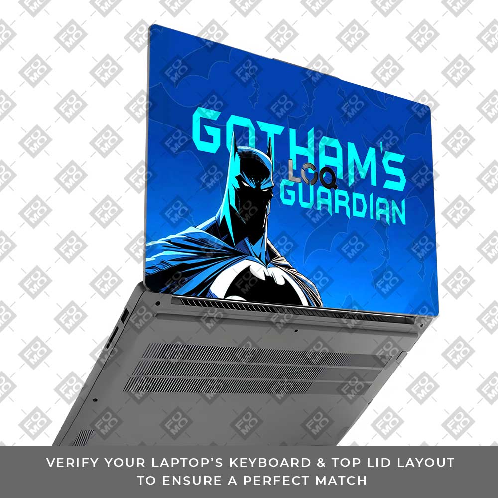 Gotham's Guardian Batman Lenovo LOQ Essential 15IAX9E Laptop Skin