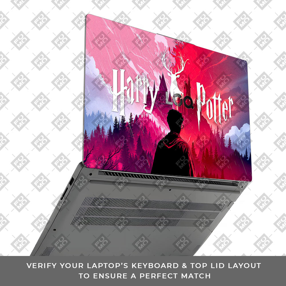 Harry Potter Magical Hogwarts Lenovo LOQ Essential 15IAX9E Laptop Skin