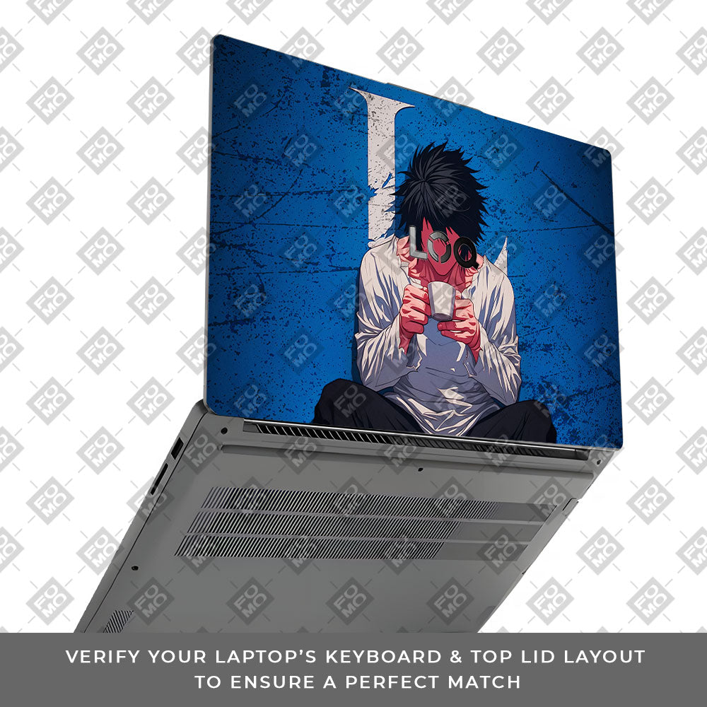 Death Note L Lawliet Lenovo LOQ Essential 15IAX9E Laptop Skin