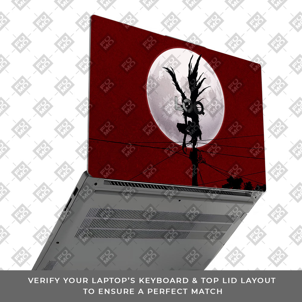 Death Note Ryuk Shinigami Lenovo LOQ Essential 15IAX9E Laptop Skin