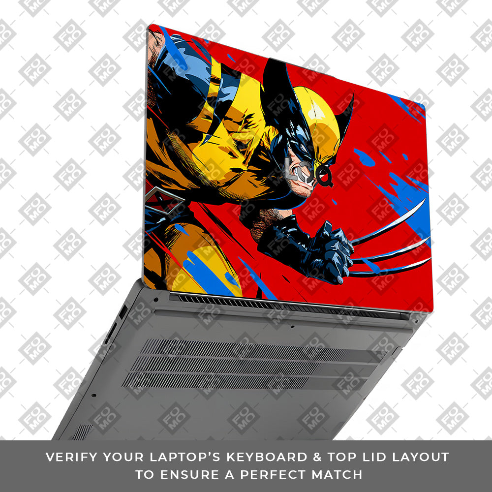 Adamantium Rage Lenovo LOQ Essential 15IAX9E Laptop Skin