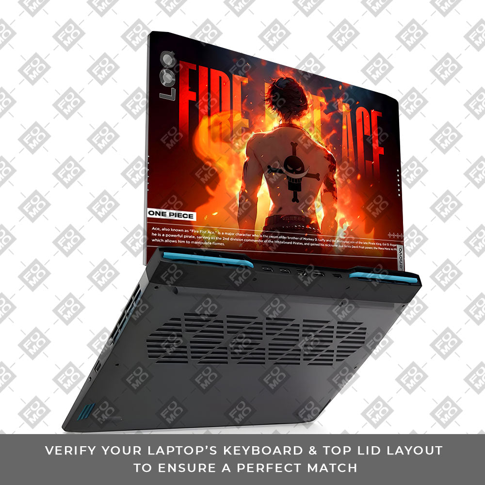 Fire Fist Ace Lenovo LOQ 2023 15IRH8, 15APH8 Laptop Skin