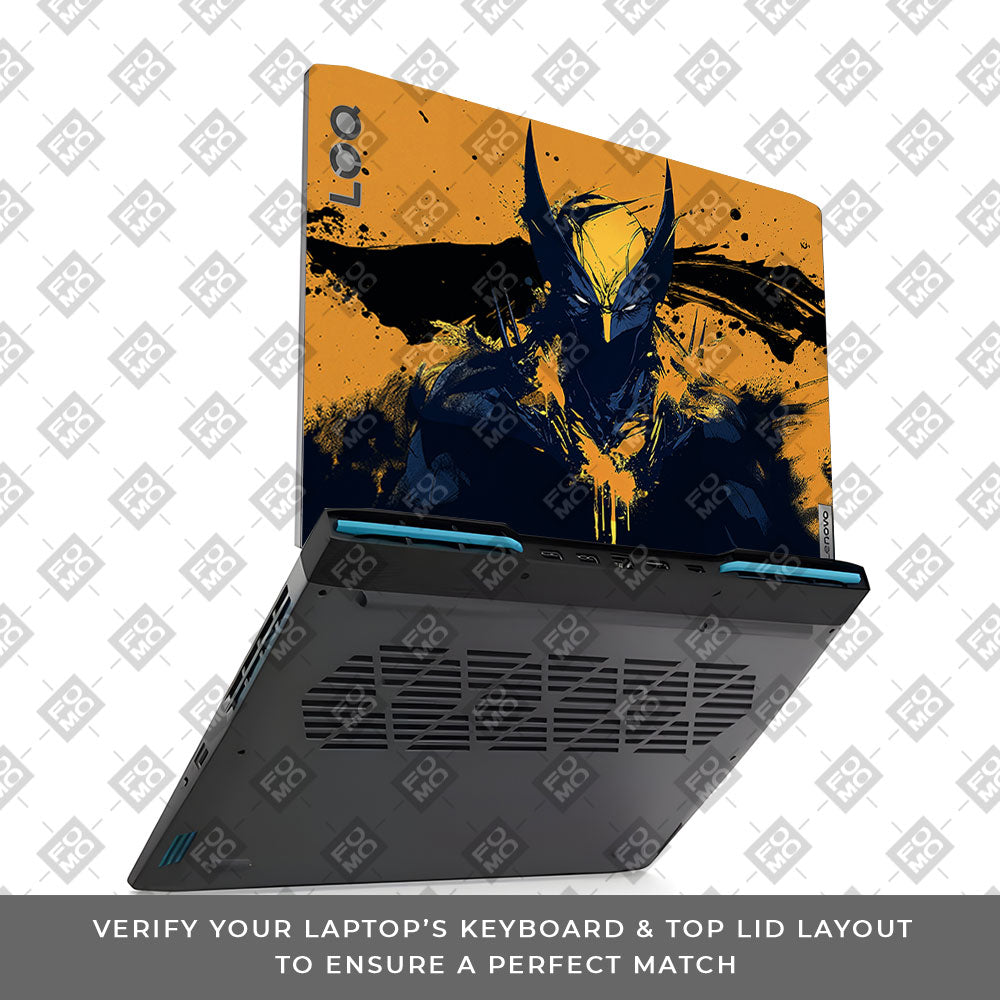 Rogue Instinct The Wolverine Reborn Lenovo LOQ 2023 15IRH8, 15APH8 Laptop Skin