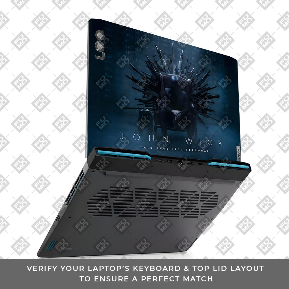 John Wick Assassin Lenovo LOQ 2023 15IRH8, 15APH8 Laptop Skin