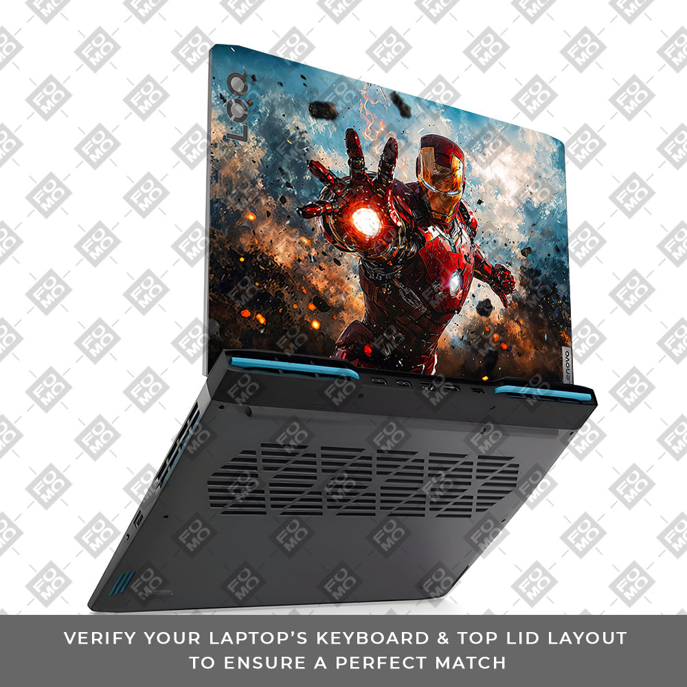 Iron Imapct The Arc Reactor Lenovo LOQ 2023 15IRH8, 15APH8  Laptop Skin