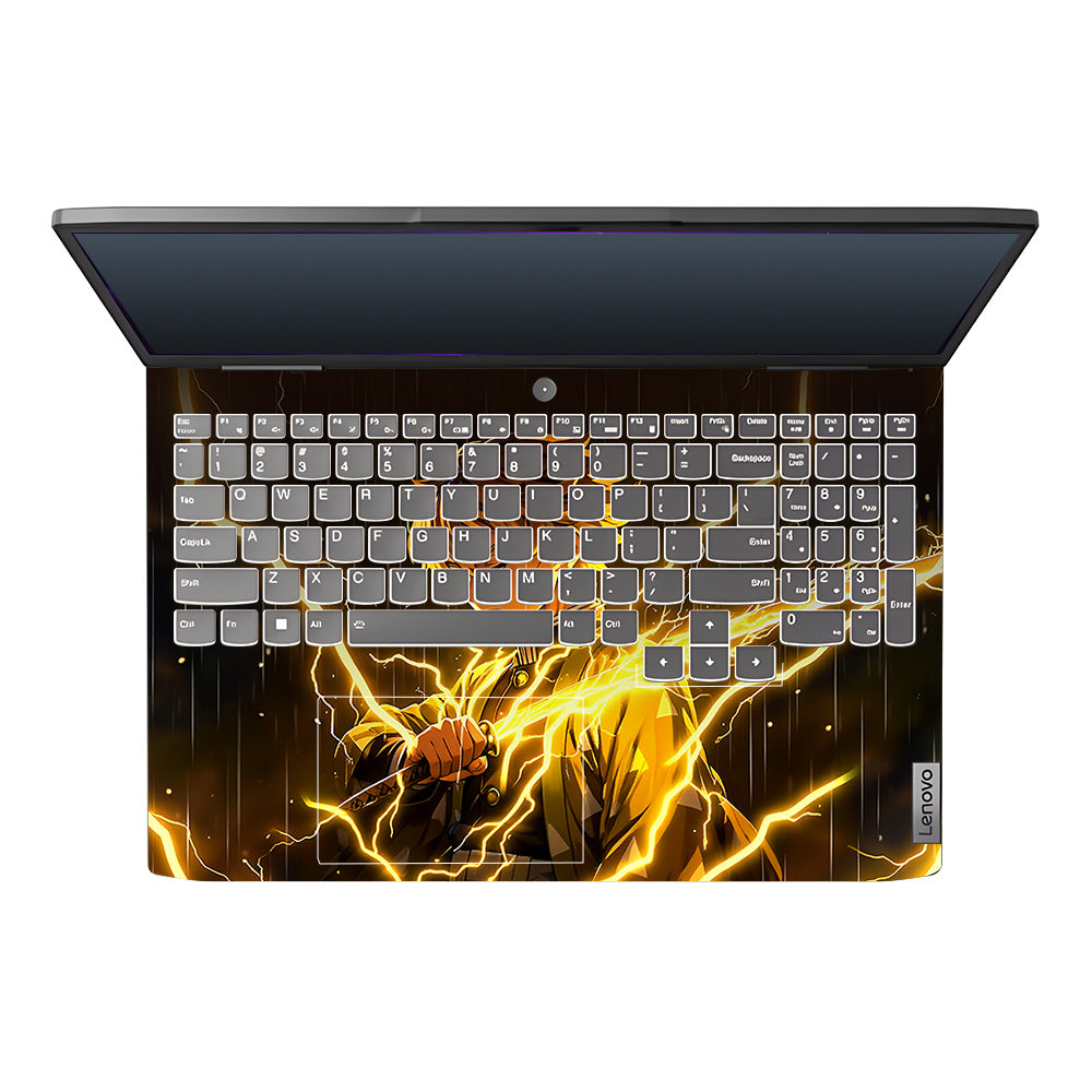 Thunder Soul Lightning Zenitsu Lenovo LOQ 2023 15IRH8, 15APH8 3D Laptop Skin