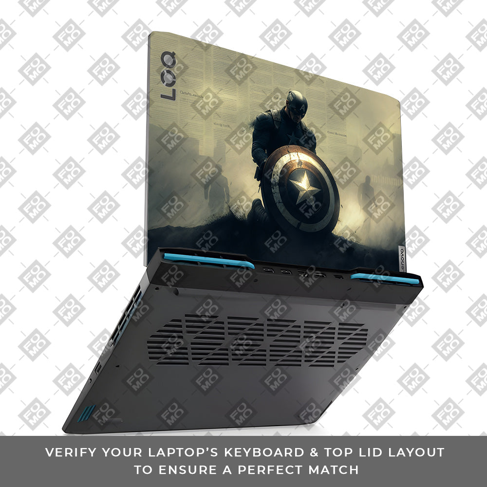Captain's Valor Lenovo LOQ 2023 15IRH8, 15APH8 Laptop Skin