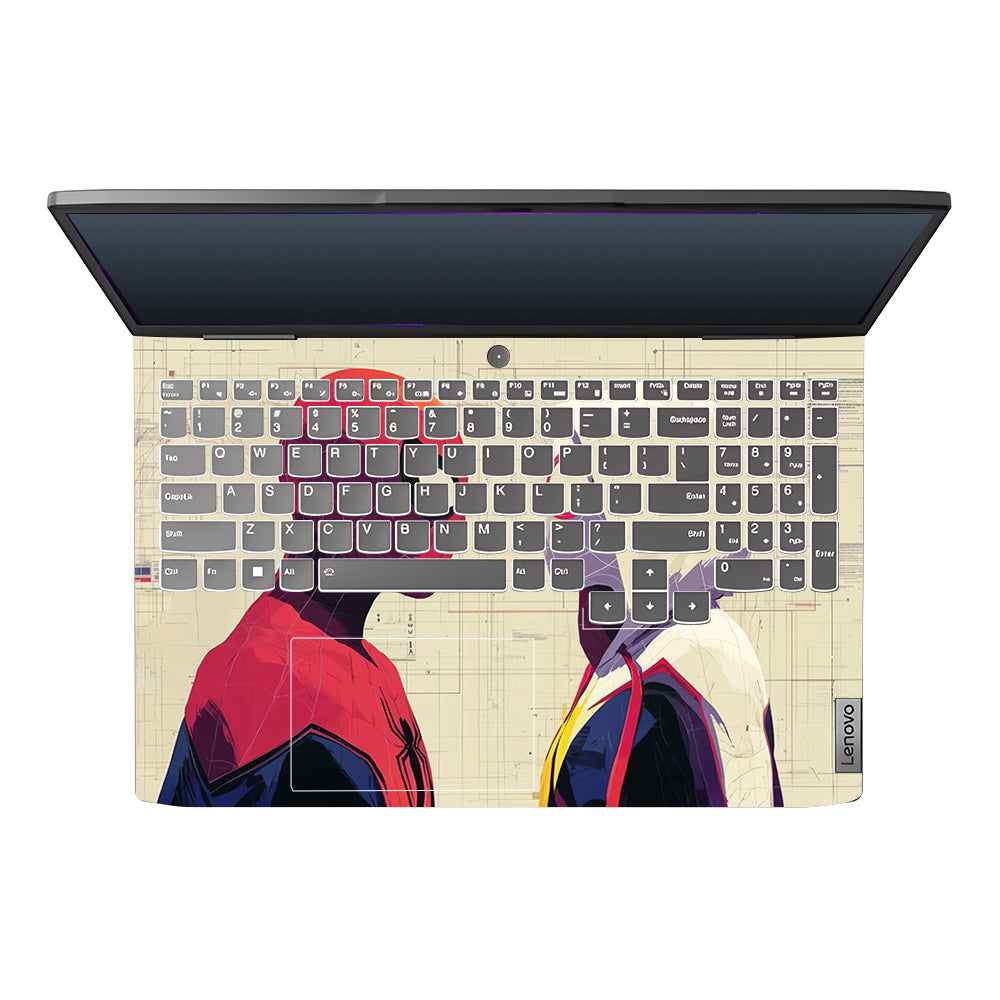 Spider Man X Spider Gwen Lenovo LOQ 2023 15IRH8, 15APH8 Laptop Skin