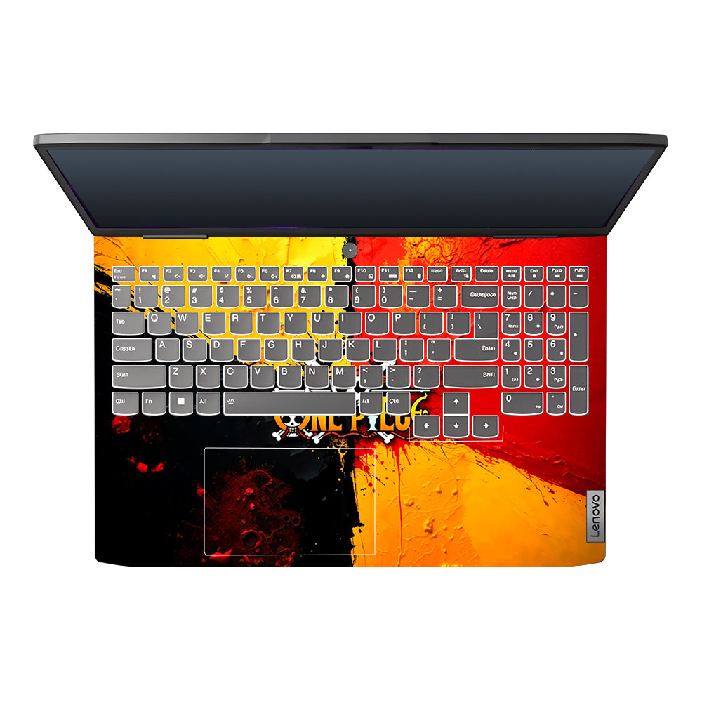One Piece Paint Splash Lenovo LOQ 2023 15IRH8, 15APH8 Laptop Skin