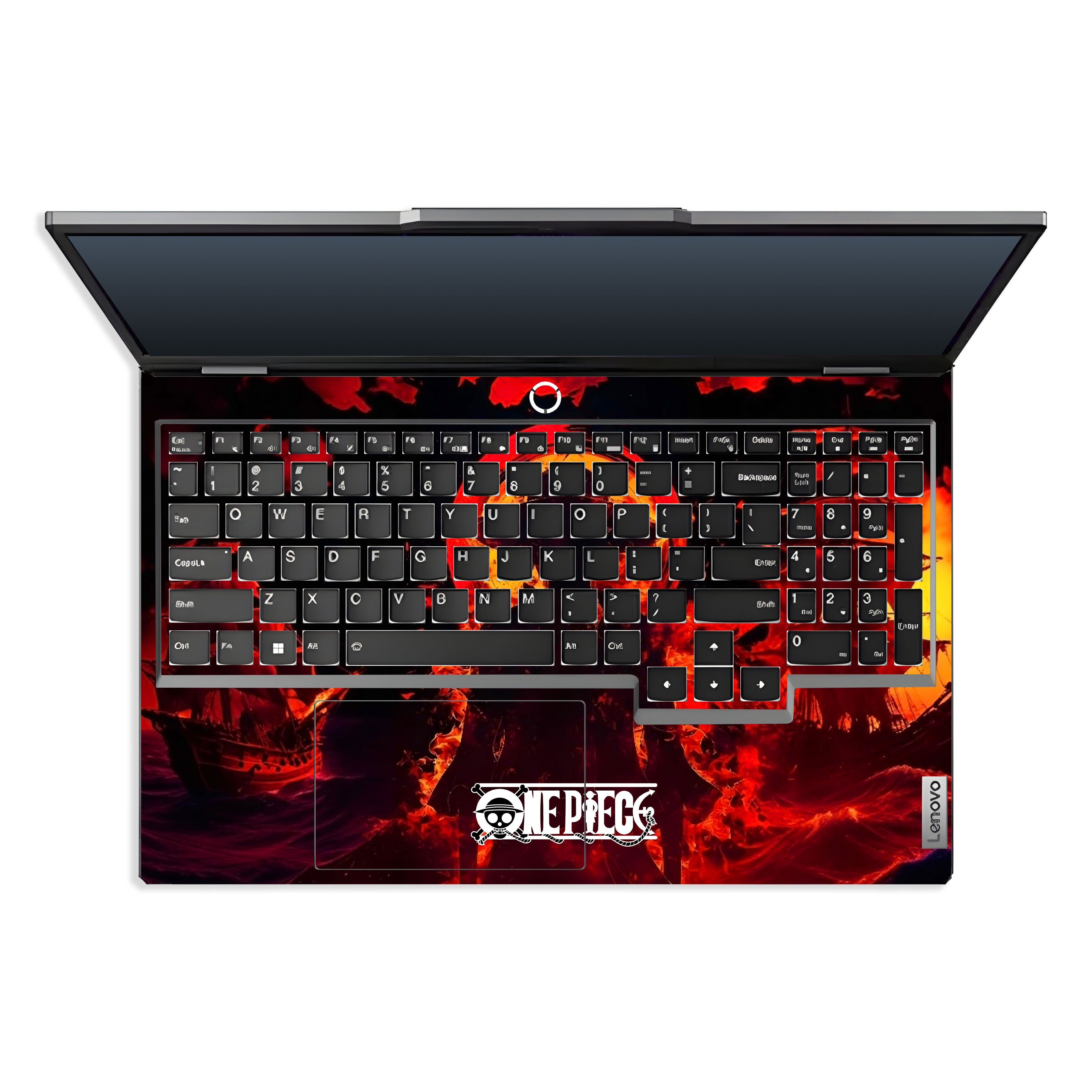 Luffy's Burning Tide Lenovo LOQ 2024, 2025 Laptop Skin