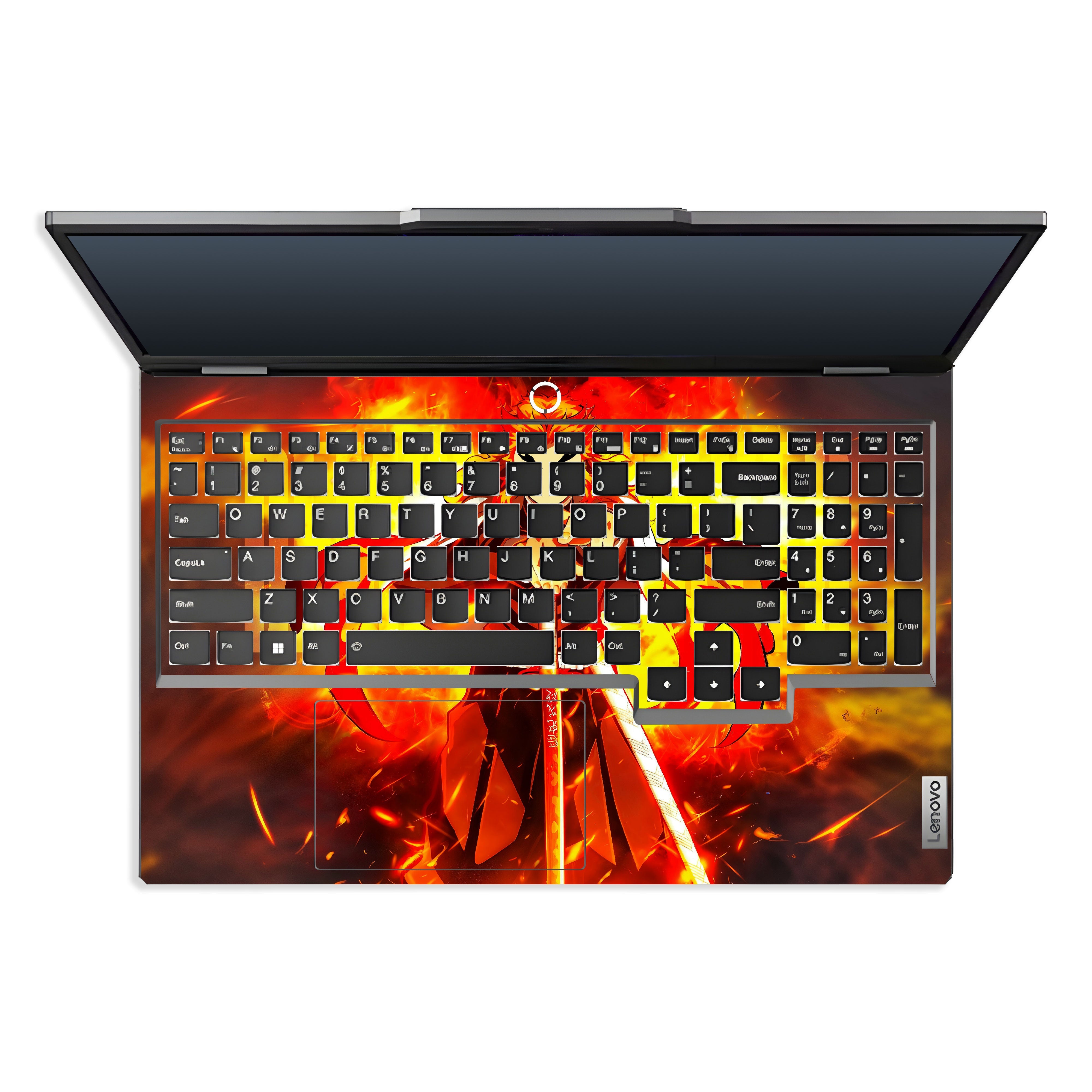 Flame Hashira Rengoku Lenovo LOQ 2024, 2025 Laptop Skin