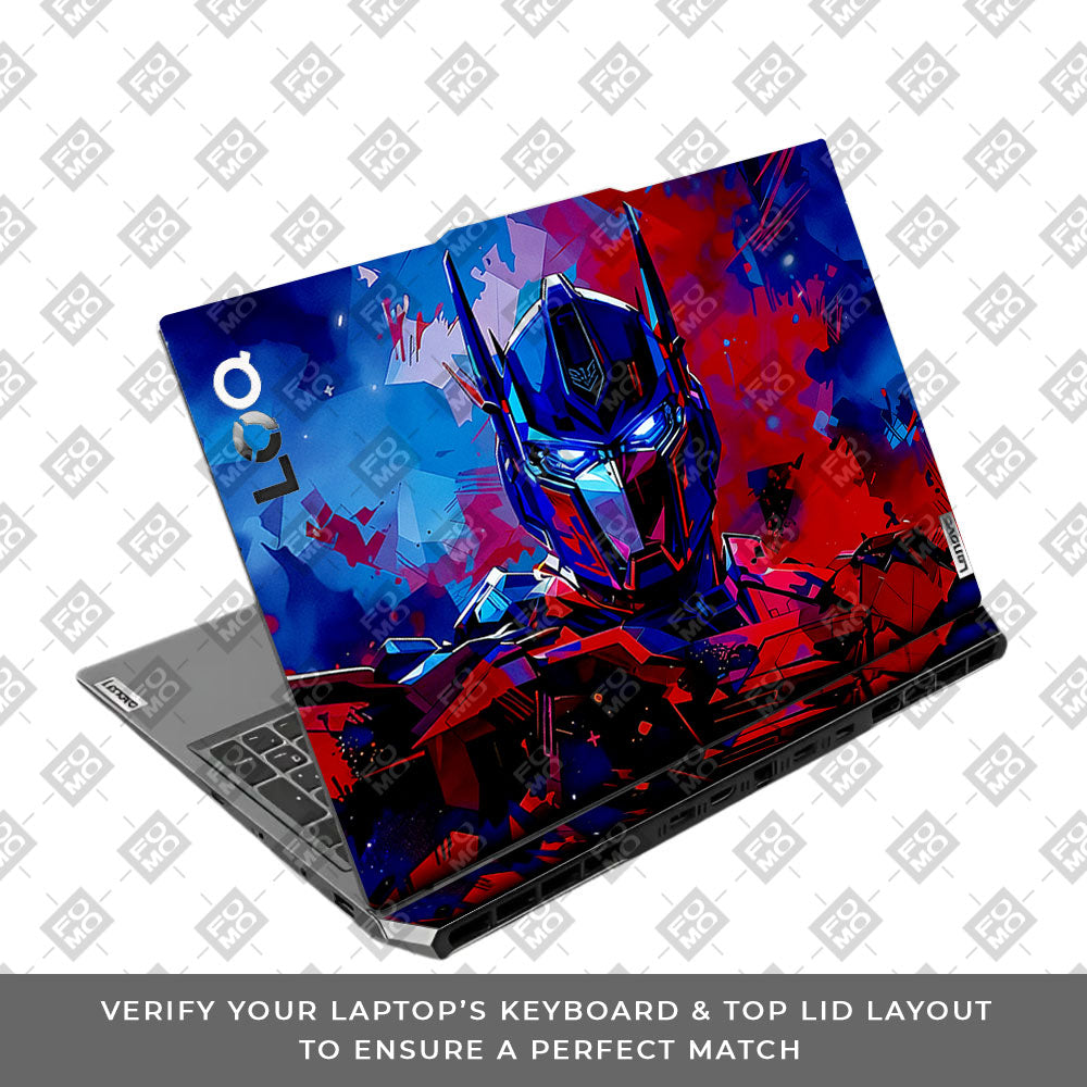 Optimus Prime Transformer Lenovo LOQ 2024, 2025 Laptop Skin