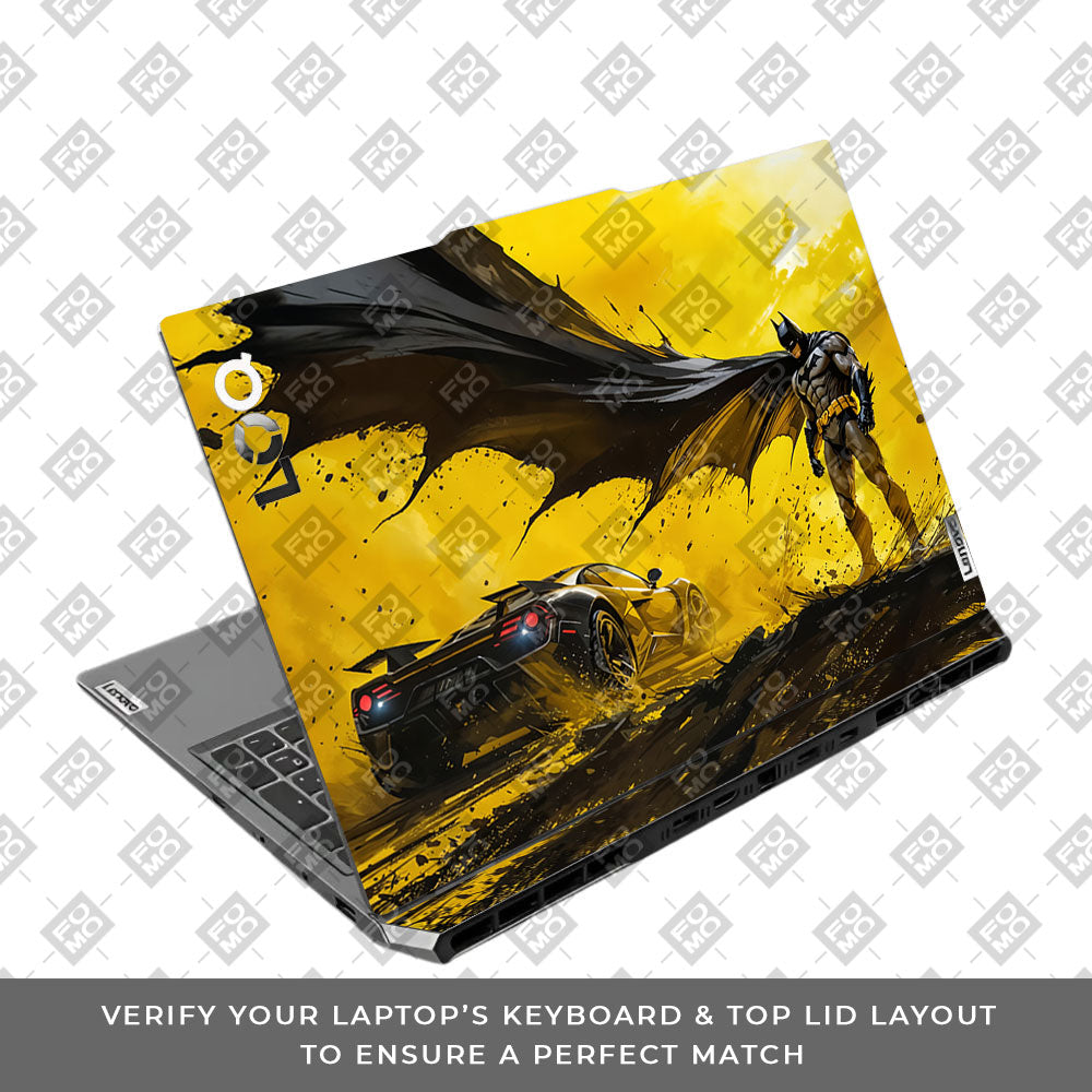 Dark Knight Velocity Lenovo LOQ 2024, 2025 Laptop Skin