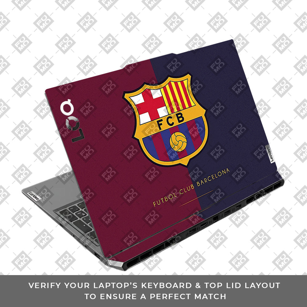 Catalan Pride Barcelona Legacy Lenovo LOQ 2024, 2025 Laptop Skin