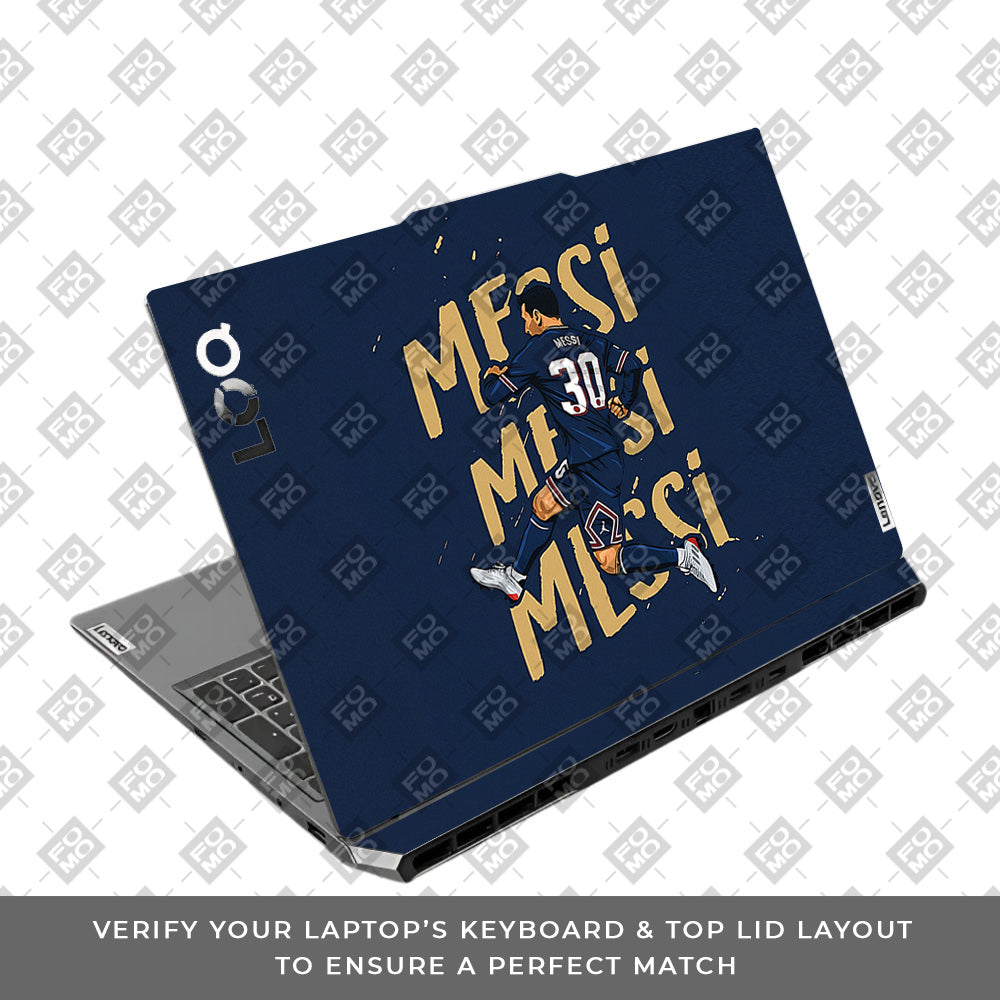 Messi Motion Masterpiece Lenovo LOQ 2024, 2025 Laptop Skin