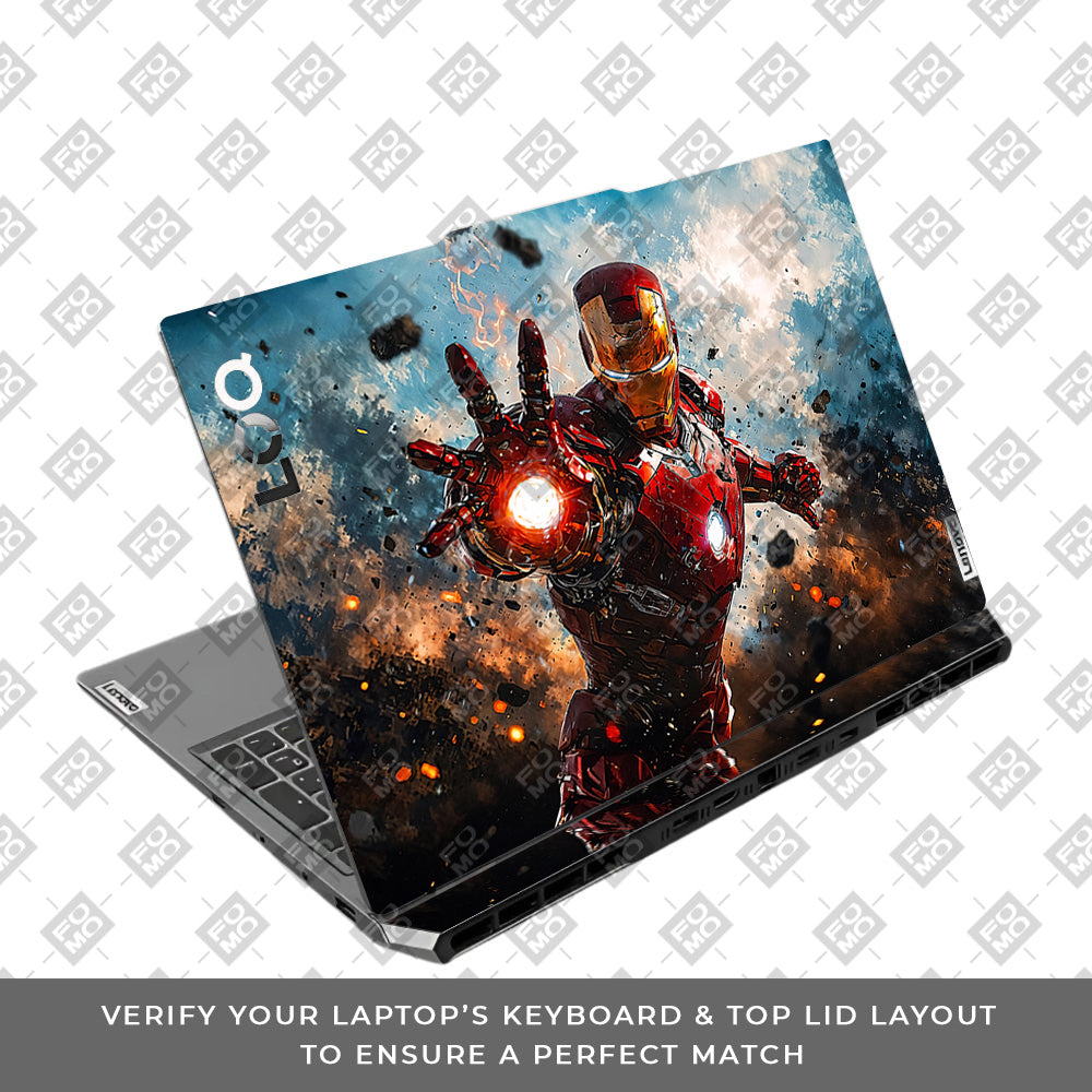 Iron Imapct The Arc Reactor Lenovo LOQ 2024, 2025 Laptop Skin
