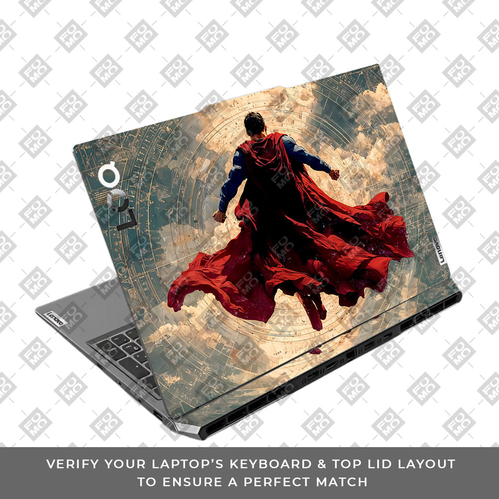 Superman Ascends Lenovo LOQ 2024, 2025 3D Laptop Skin