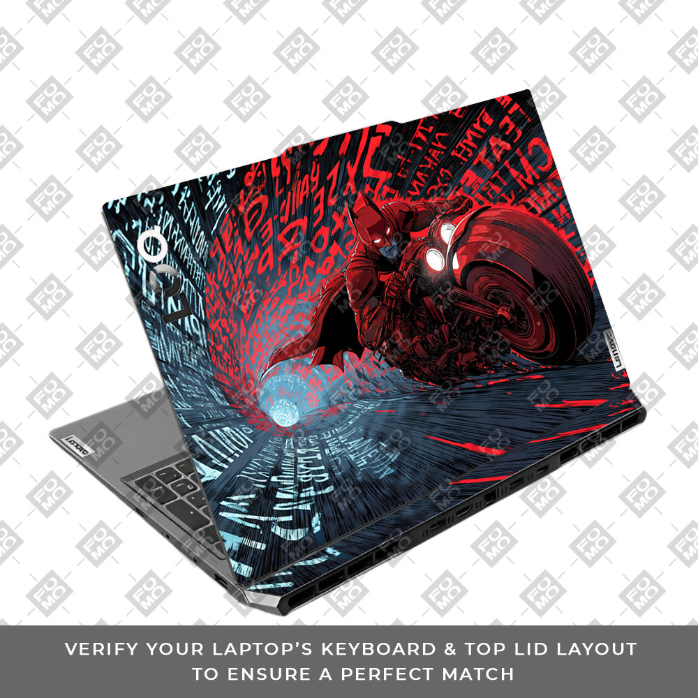 Dark Knight Overdrive Lenovo LOQ 2024, 2025 3D Laptop Skin