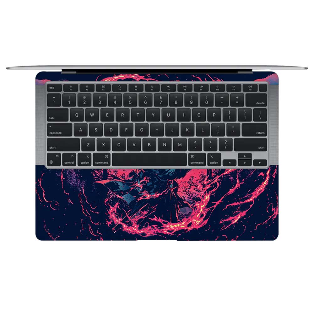 Tanjiro's Flame of Ember MacBook Air 13 Intel 2020 Laptop Skin