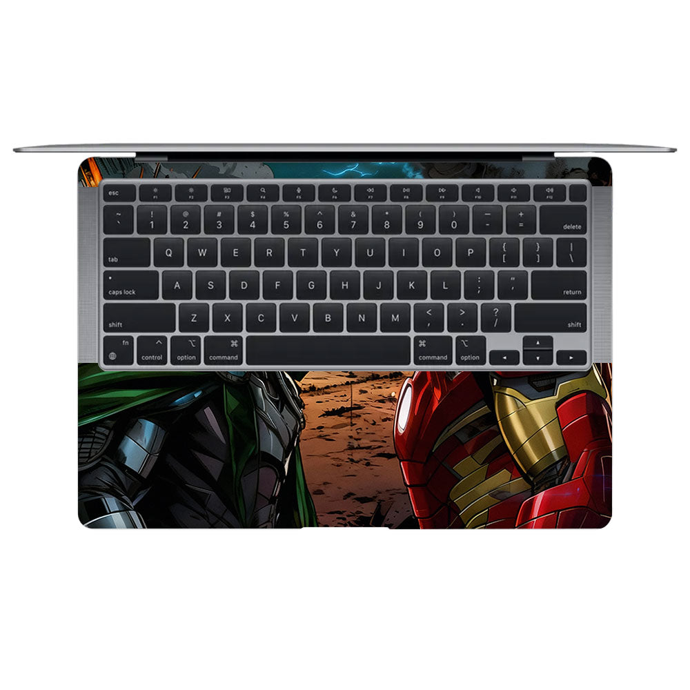 Iron Man vs Doom MacBook Air 13 M1 2020 3D Laptop Skin