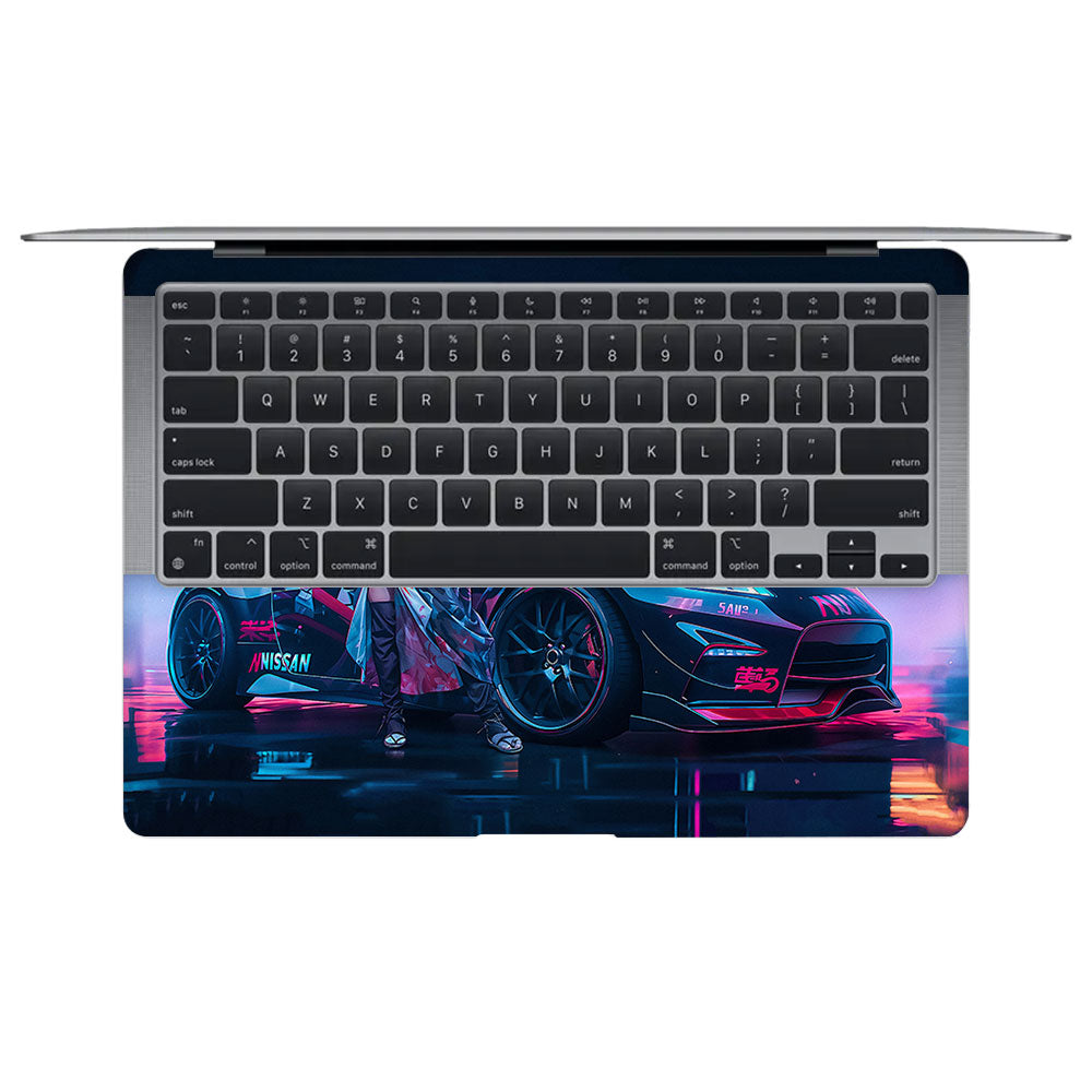 Neon Bloom Nezuko Racer MacBook Air 13 M1 2020 Laptop Skin