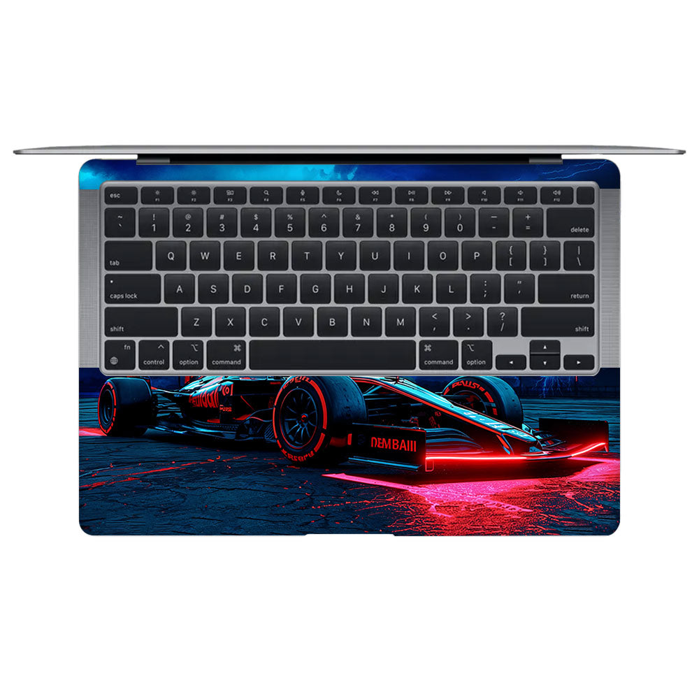 Fututristic Formula 1 MacBook Air 13 M1 2020 Laptop Skin