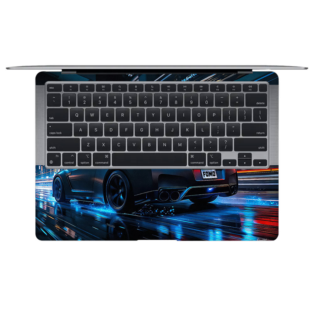 Neon GTR Nights MacBook Air 13 M1 2020 Laptop Skin
