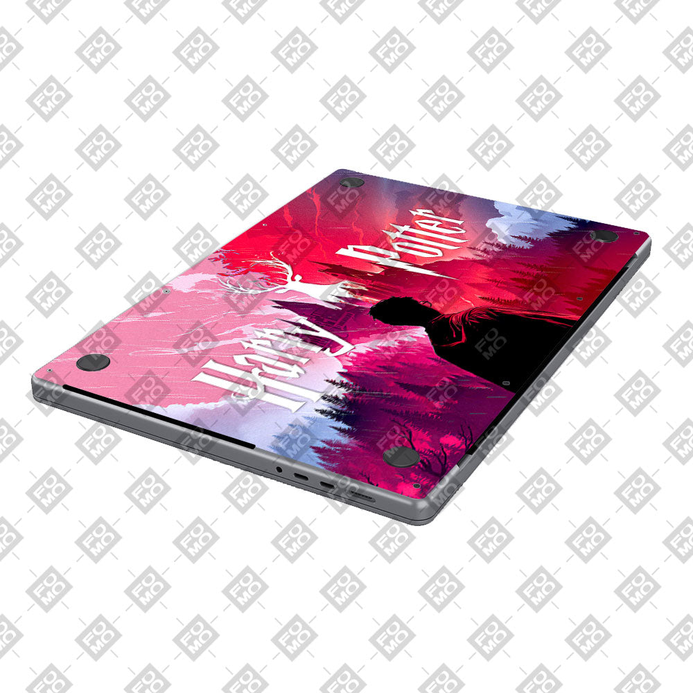 Harry Potter Magical Hogwarts MacBook Air 13 M2 2022 Laptop Skin