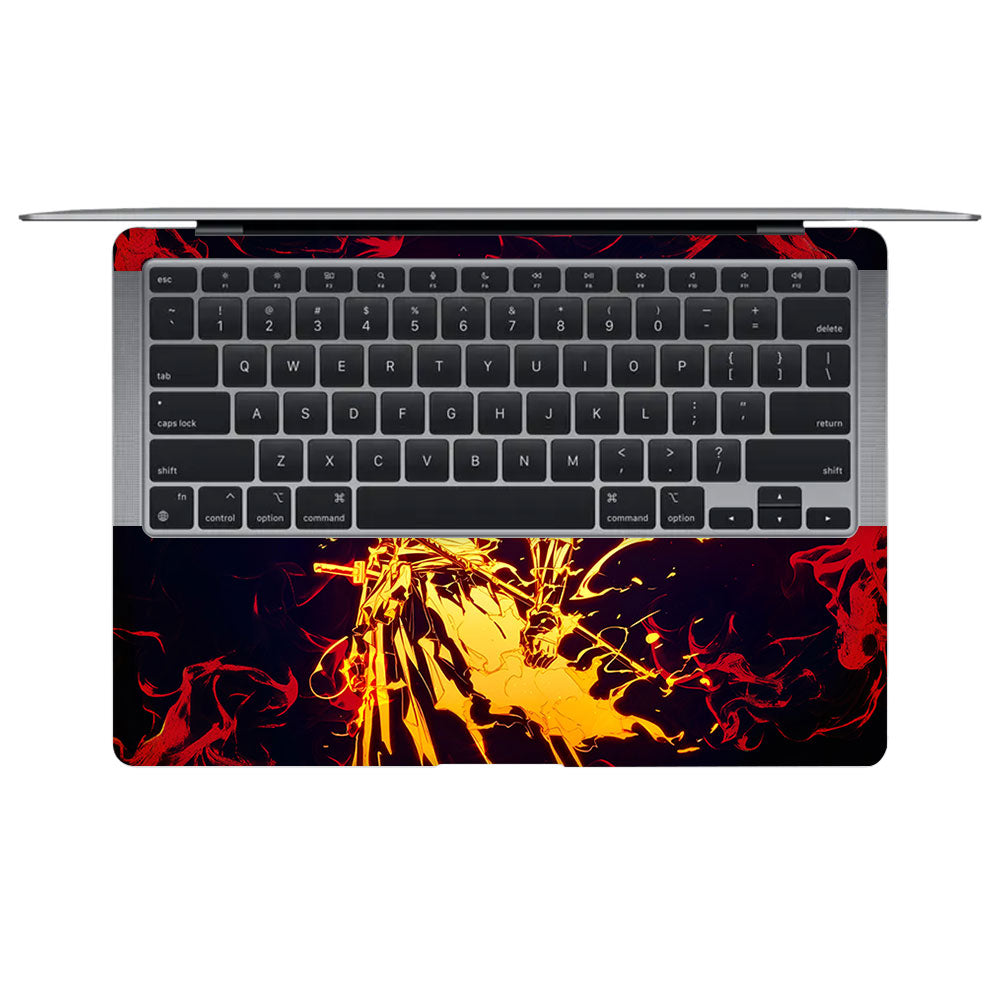 Bleach Ichigo Bankai Form MacBook Air 13 Intel 2020 Laptop Skin