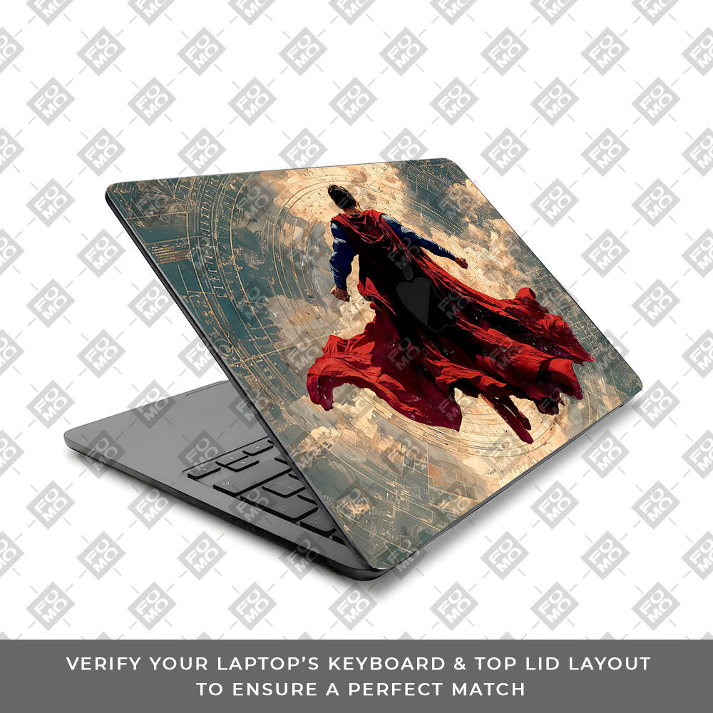 Superman Ascends MacBook Air 15 M2 2023 Laptop Skin