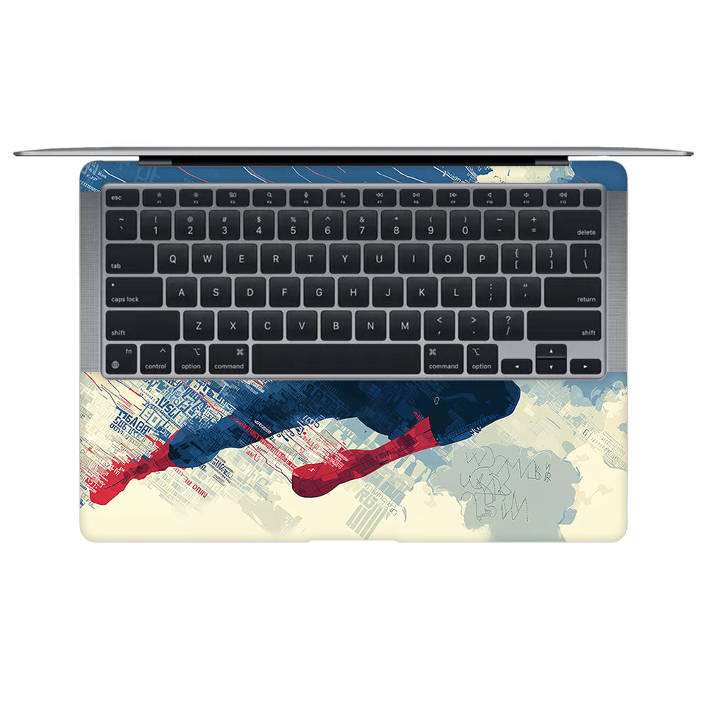 Spiderman Velocity MacBook Air 13 Intel 2020 Laptop Skin