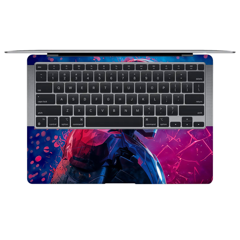 Iron Man Neon Tech MacBook Air 13 Intel 2020 Laptop Skin