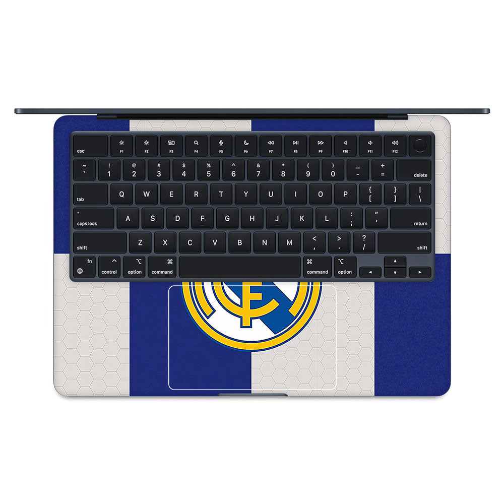 Royal Reign Real Madrid Glory MacBook Air 13 M4 2025 Laptop Skin