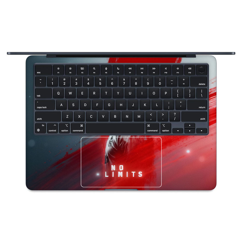 No Limits Ronaldo Spirit MacBook Air 13 M2 2022 Laptop Skin