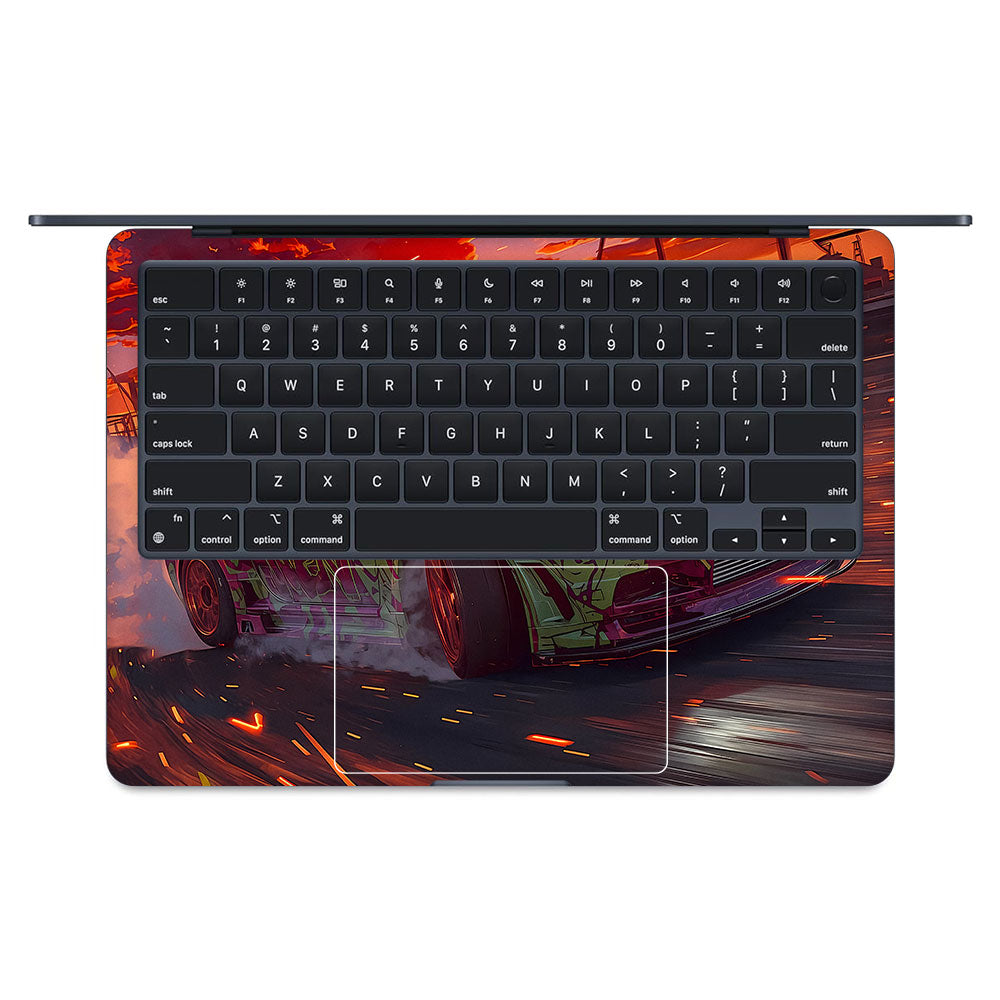 Tokyo Drift Vibes MacBook Air 13 M2 2022 Laptop Skin
