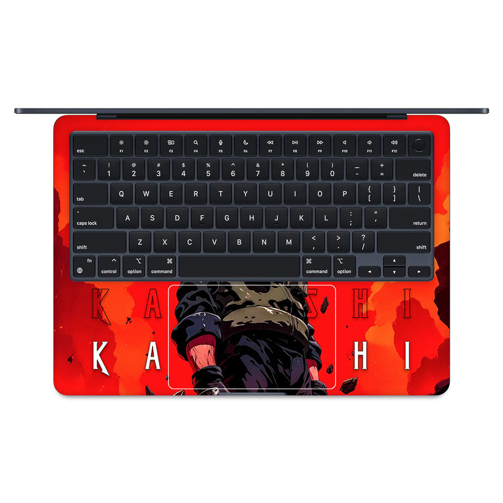 Kakashi Hatake Inferno MacBook Air 13 M3 2024 Laptop Skin