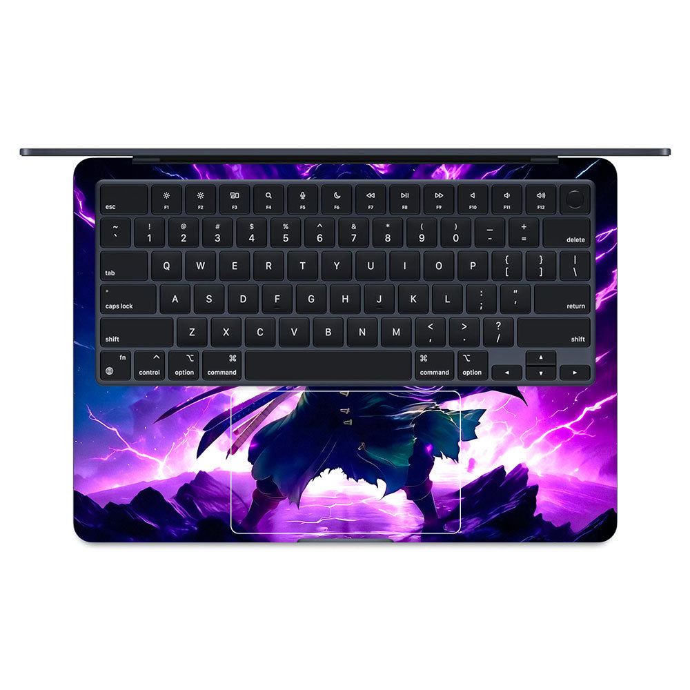 Roronoa Zoro Hell Mode MacBook Air 13 M4 2025 Laptop Skin