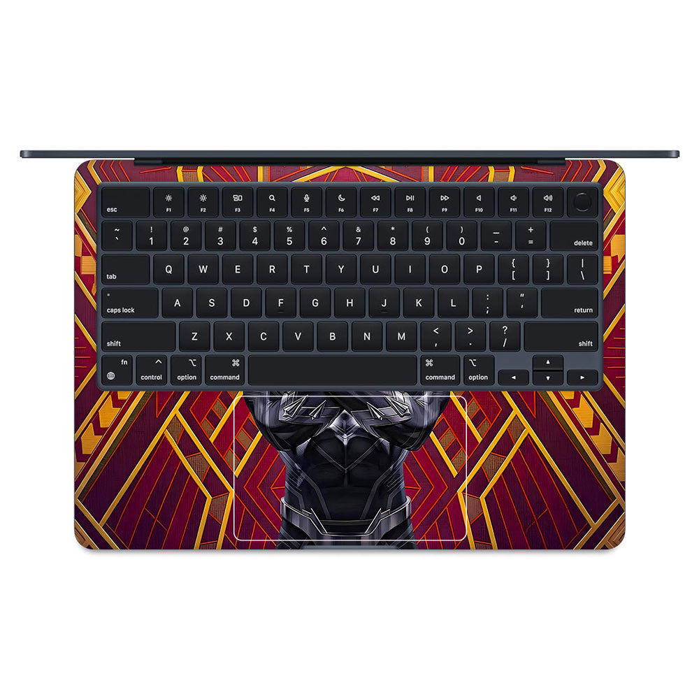 Wakanda Royal Power MacBook Air 13 M4 2025 3D Laptop Skin