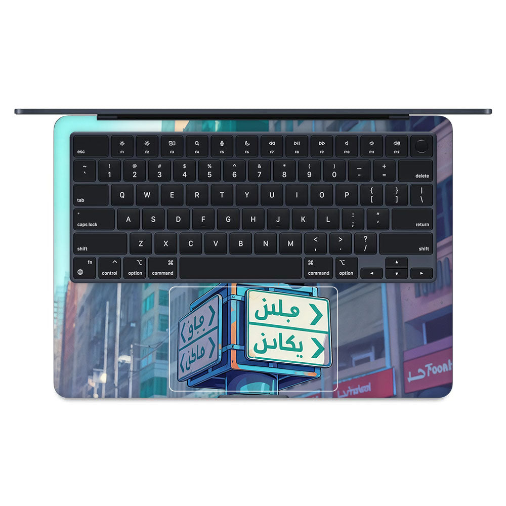 Arabian Spider Man MacBook Air 13 M3 2024 Laptop Skin