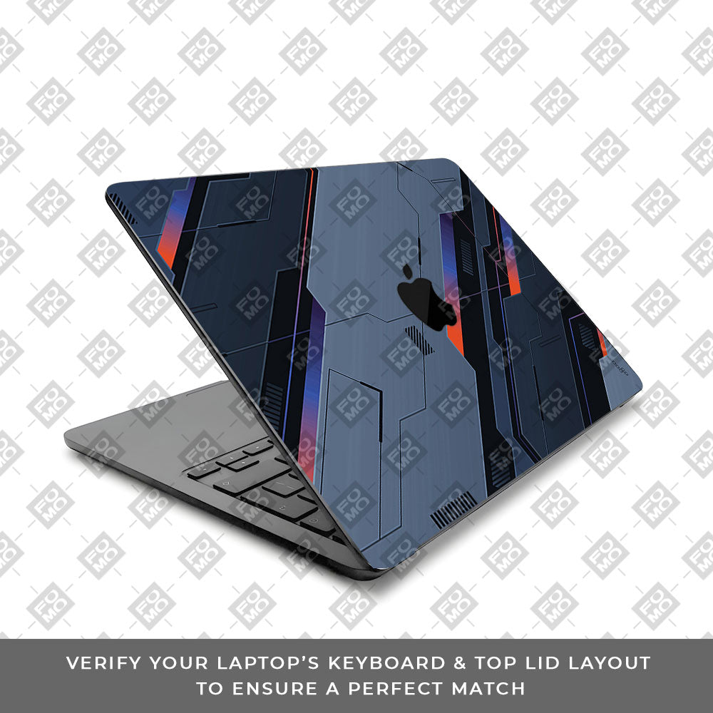 Virtual Cyberspace MacBook Air 15 M5 2026 Laptop Skin