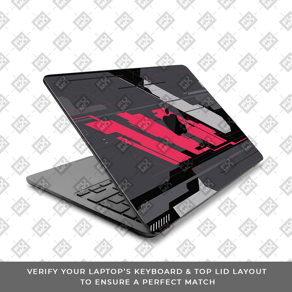 Old World Cyberpunk MacBook Air 15 M5 2026 Laptop Skin