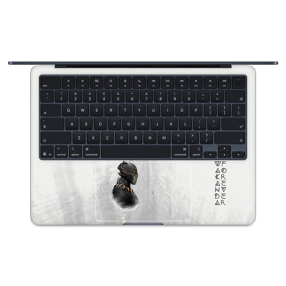 Wakanda Forever Black Panther Comic MacBook Air 15 M5 2026 Laptop Skin
