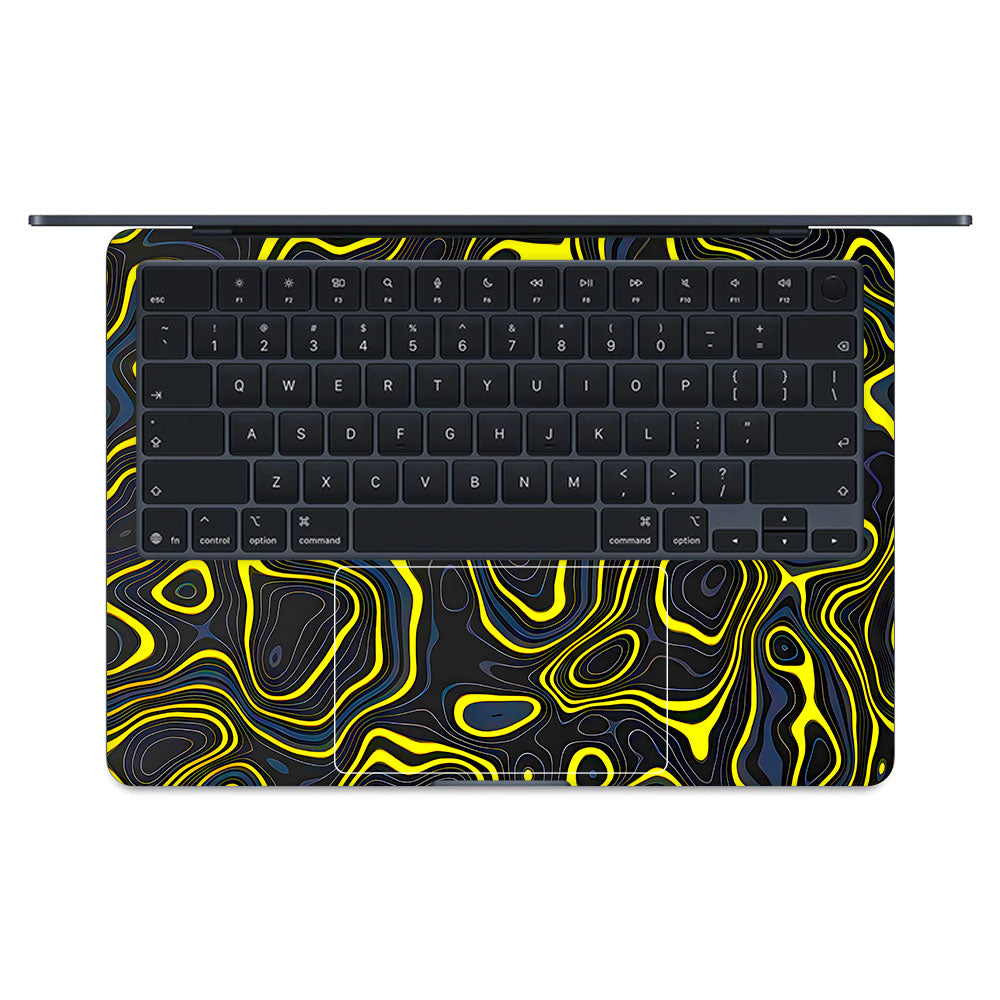 Air 15 M5 2026n Lava Contours MacBook Air 15 M5 2026 Laptop Skin