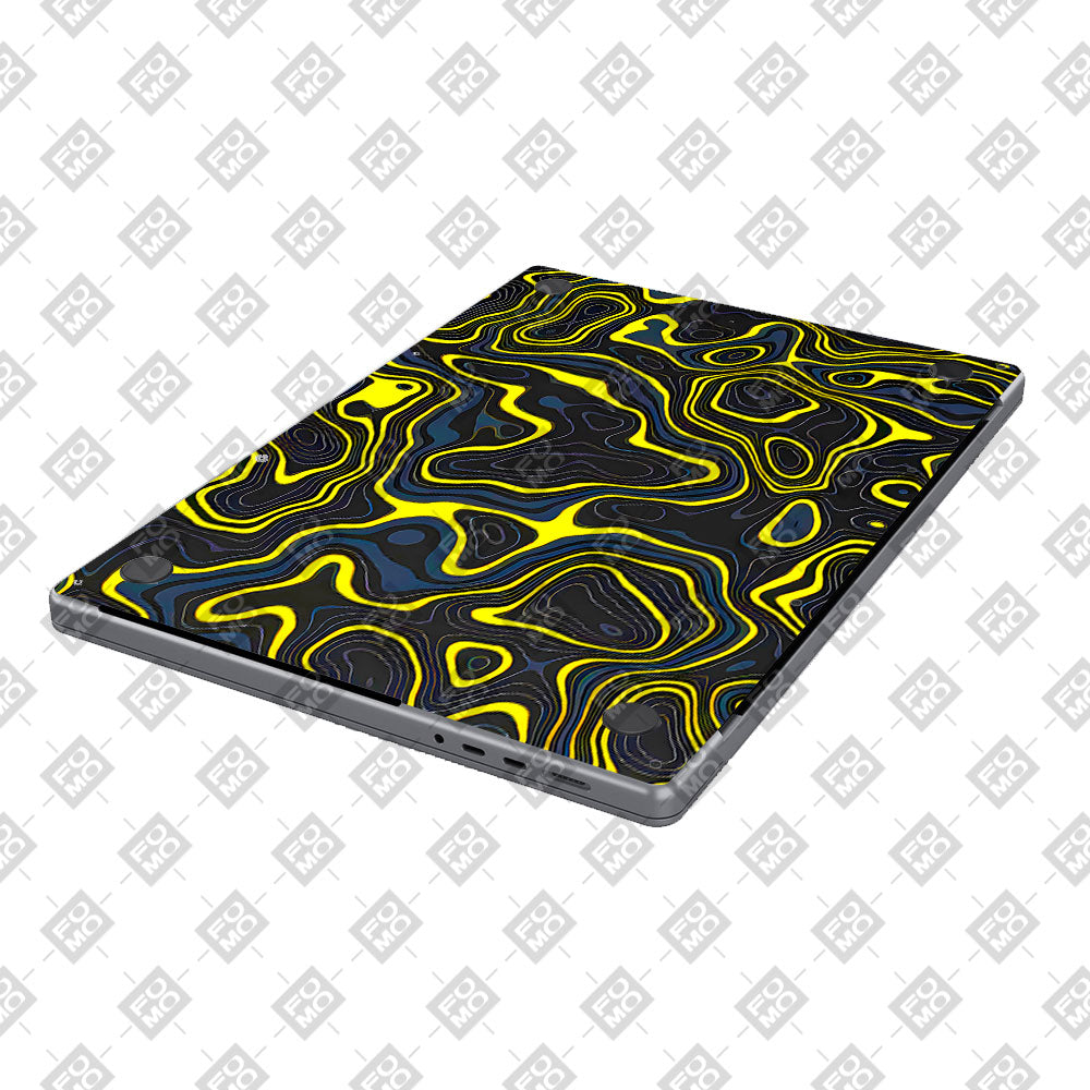 Air 15 M5 2026n Lava Contours MacBook Air 15 M5 2026 Laptop Skin