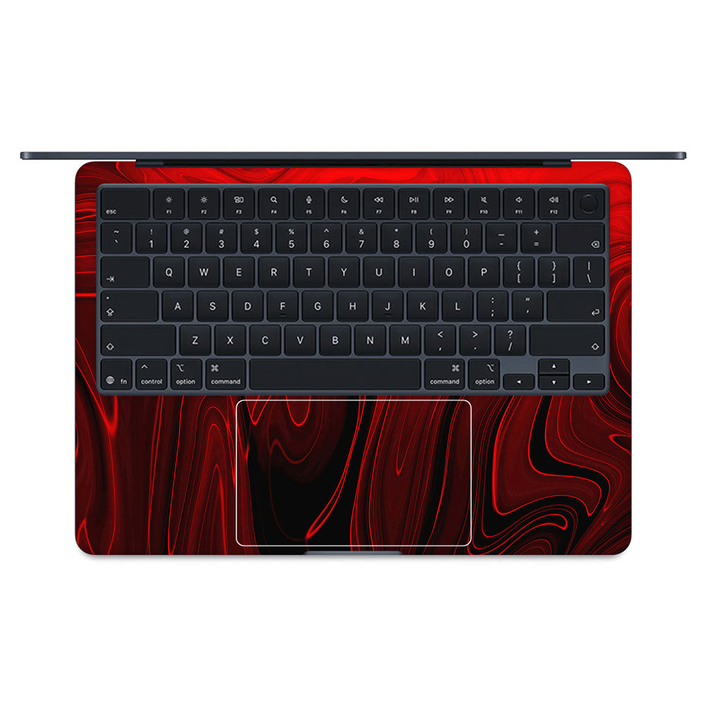 Fiery Waves MacBook Air 15 M5 2026 Laptop Skin