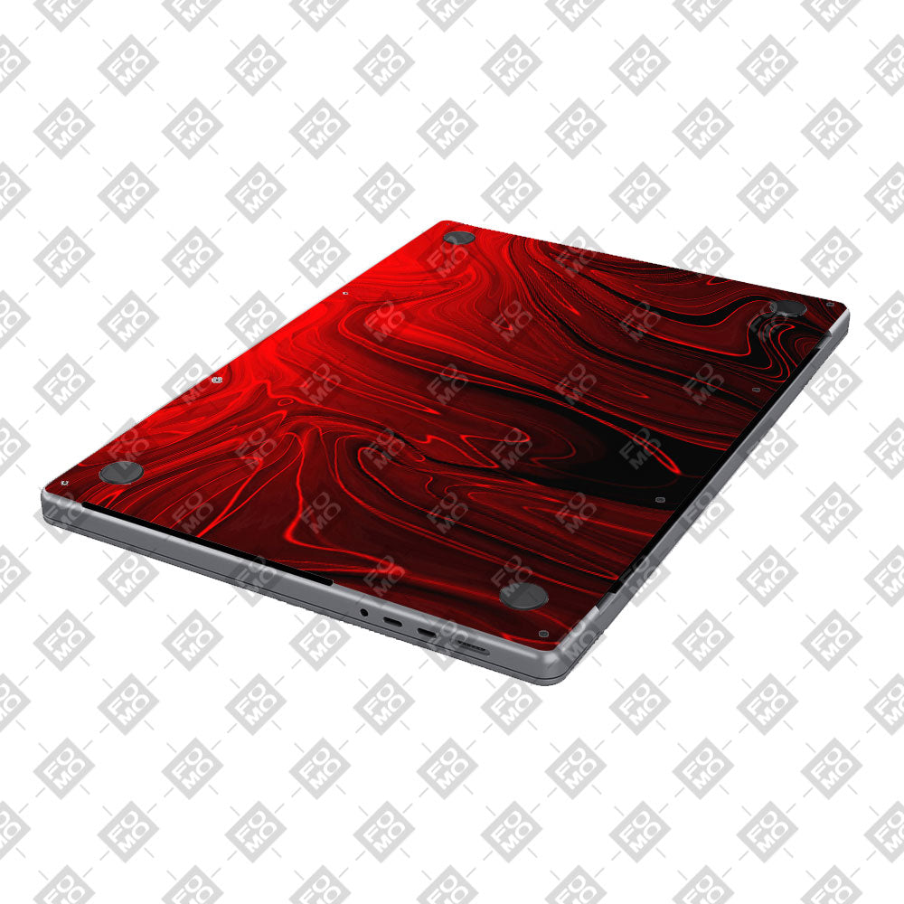 Fiery Waves MacBook Air 13 M5 2026 Laptop Skin